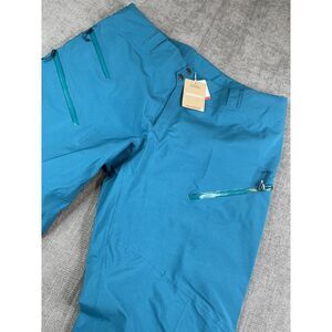 *NWT* Patagonia Pants Women XL Blue PowSlayer Recco GoreTex Pro Snowboarding Ski
